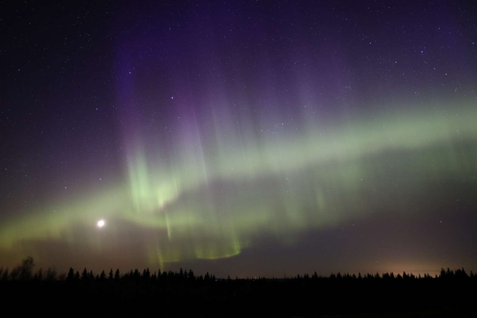 Revontulet taivaalla